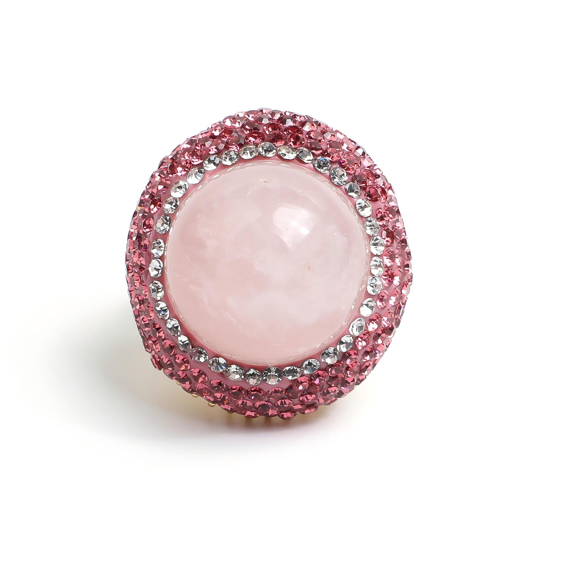 Pink Solitaire Ring
AL-RG-006