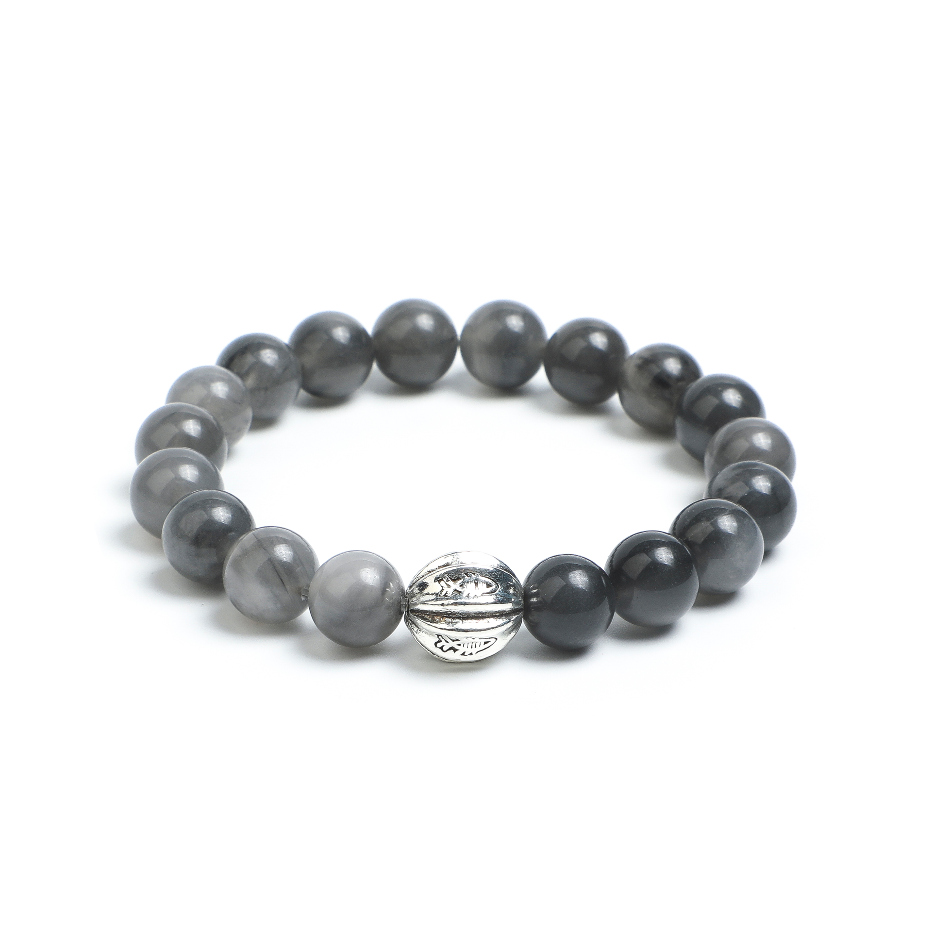 Grey Agate Bracelet