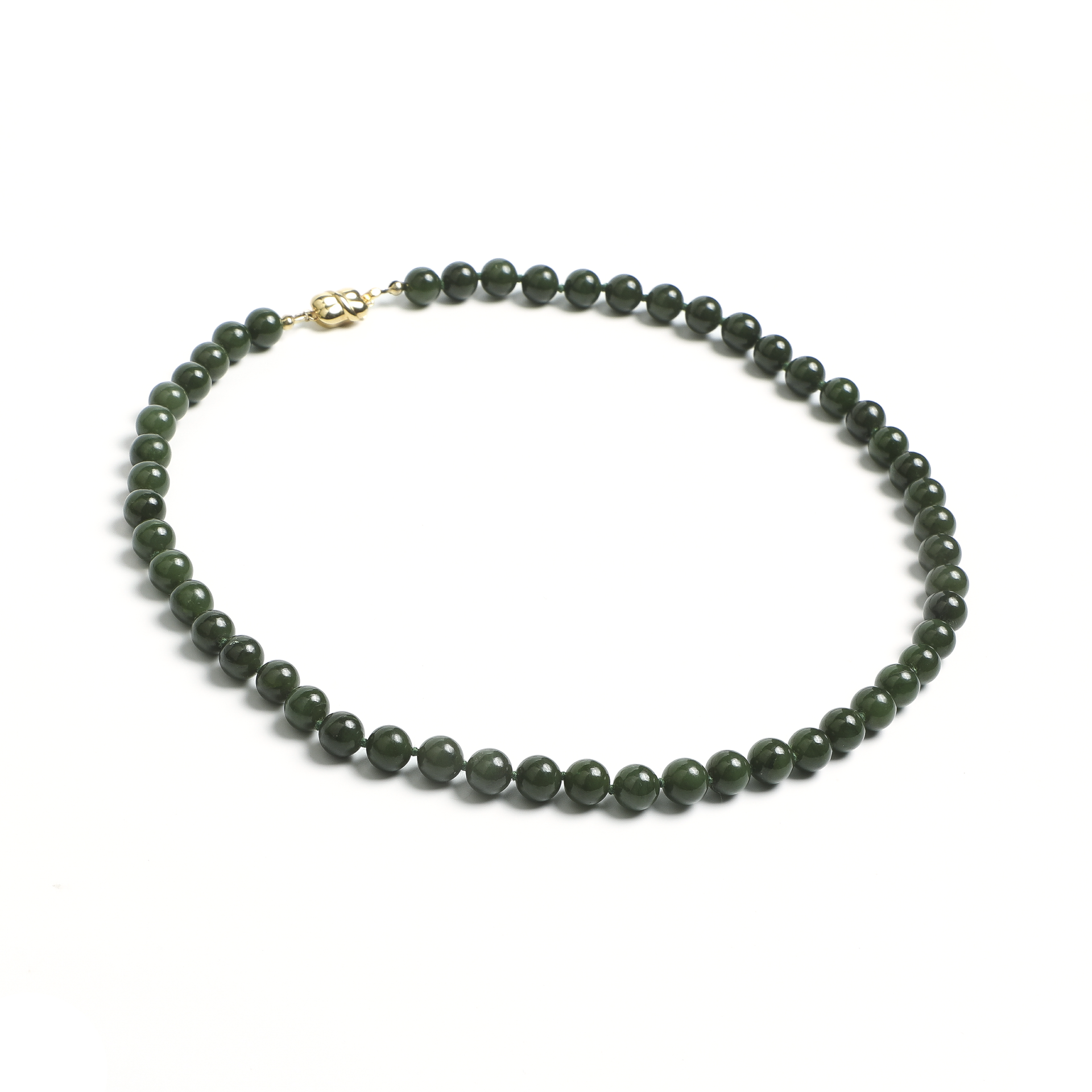 1970s Japanese Natural Jasper Bead Necklace