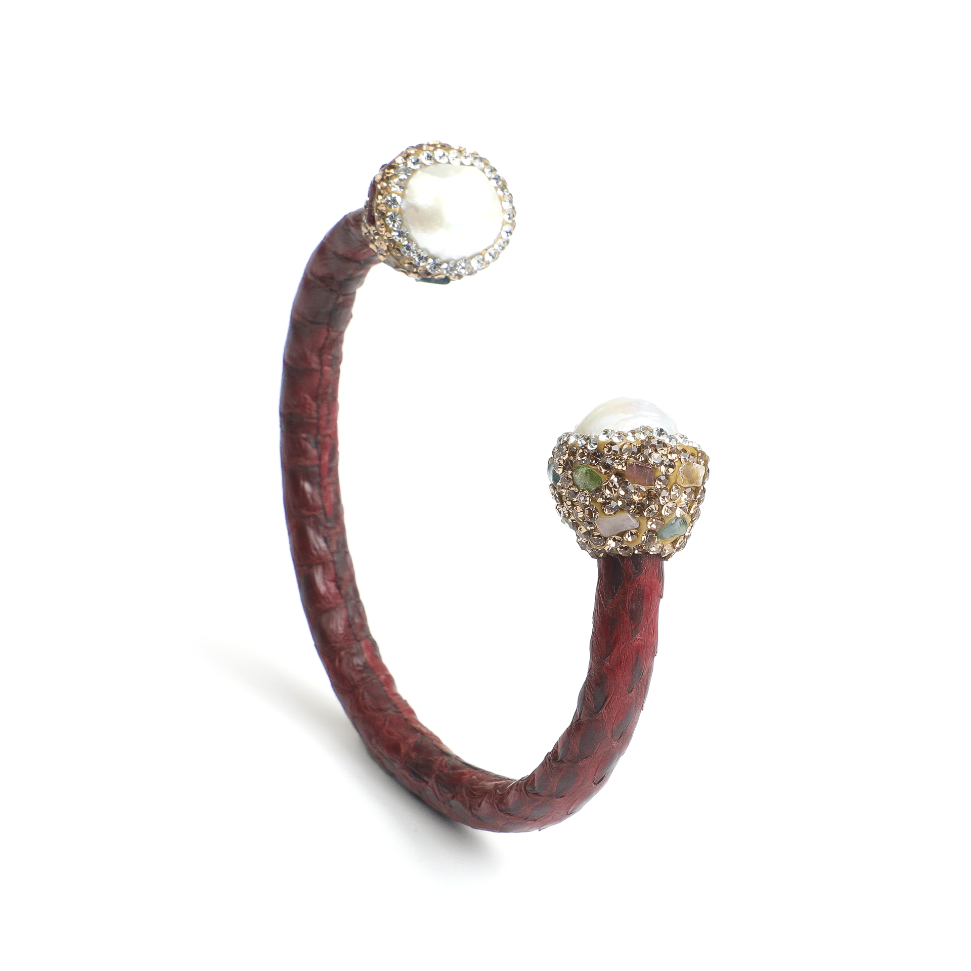 ARTLUMINNA Masterpiece Collection 
Crimson Elegance Bangle 
AL-BG-013