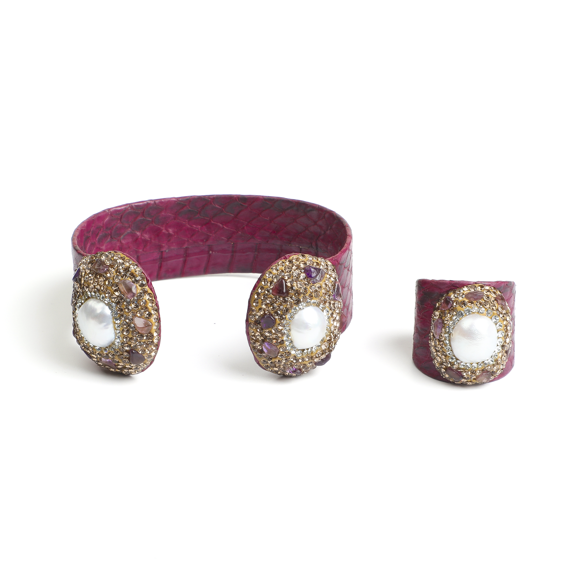 ARTLUMINNA Masterpiece Collection 
Royal Amethyst Set 
AL-BG-015