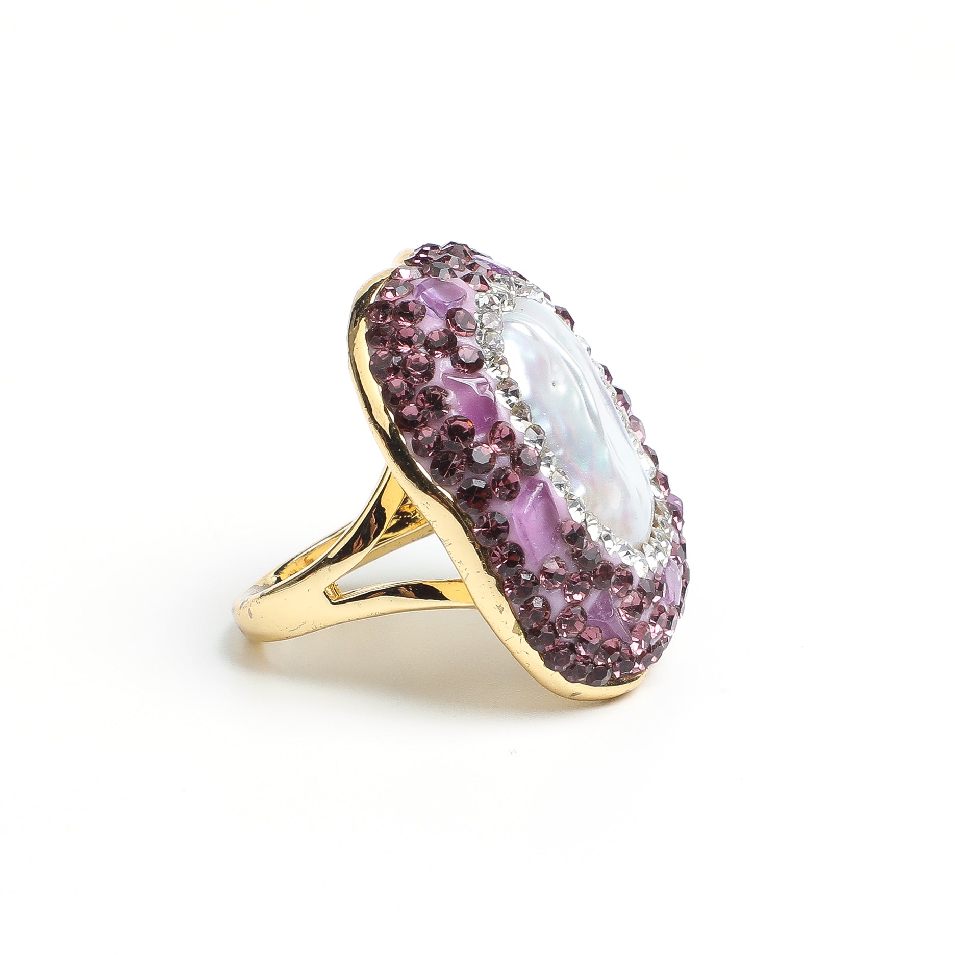 Pearl Pavilion Ring 
AL-RG-008