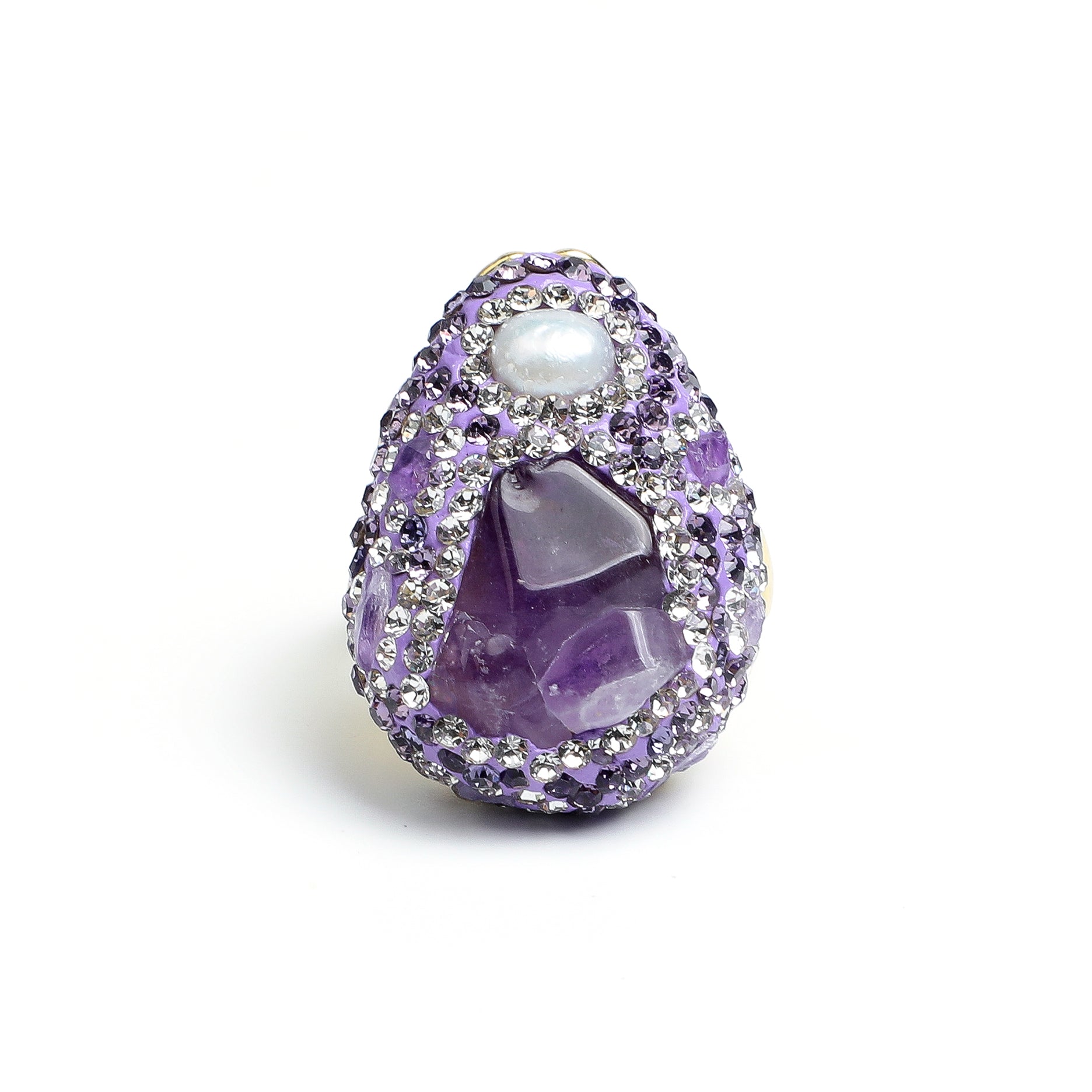 Architectural Amethyst Ring
AL-RG-012