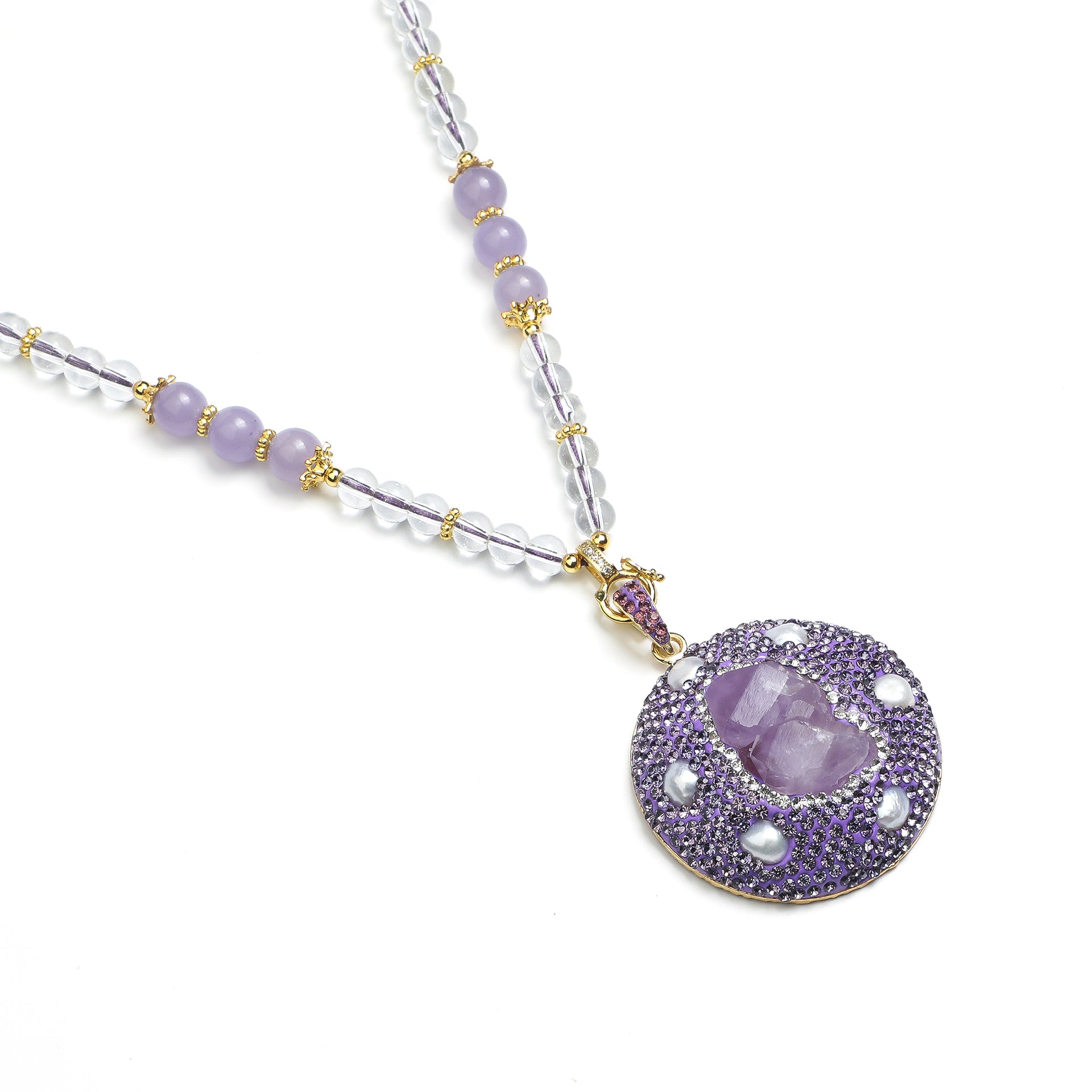 ARTLUMINNA Masterpiece Collection
Celestial Amethyst Necklace 
AL-MC-005