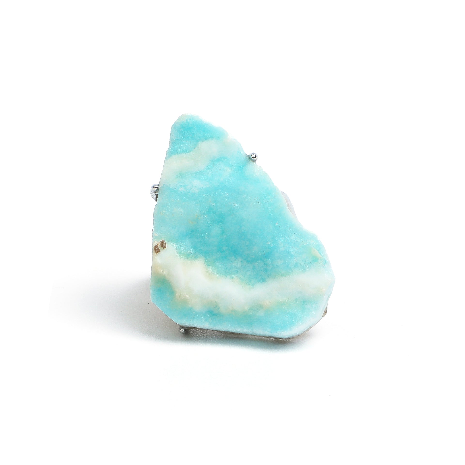 Worldly Wanderlust Collection 
Hemimorphite Seascape Ring