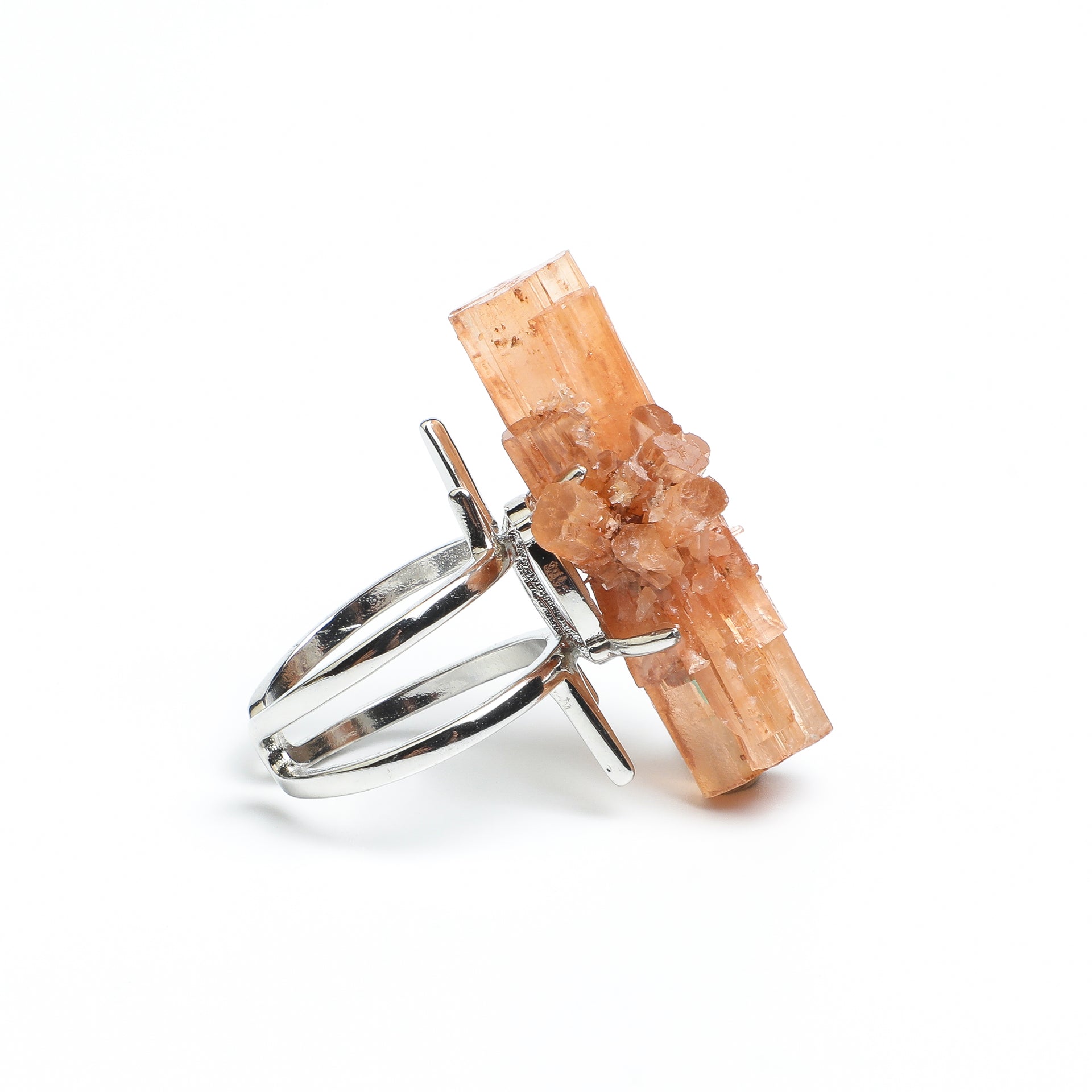 Worldly Wanderlust Collection 
Aragonite Bloom Ring