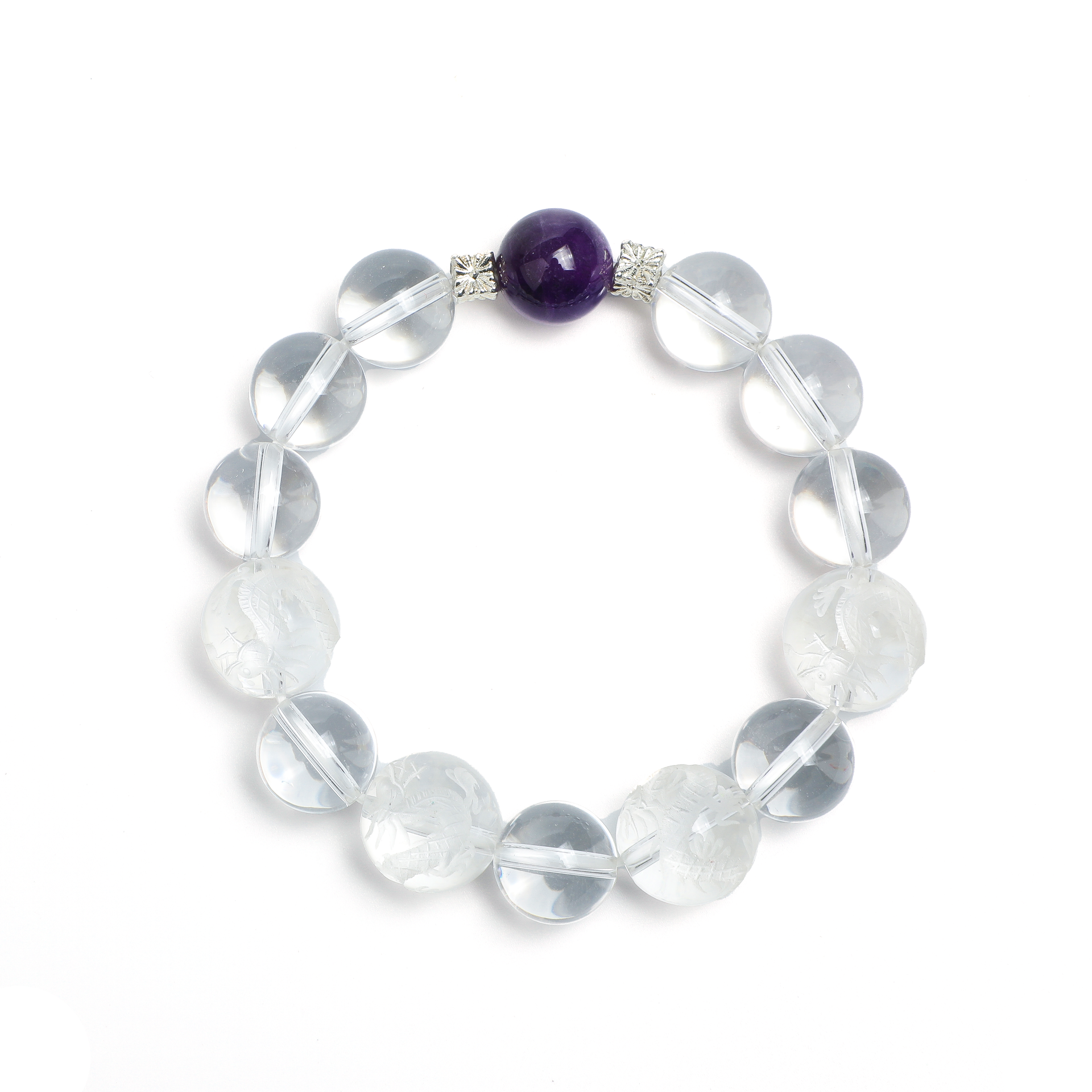 Luminous Revival Collection
 Dragon & Phoenix Crystal Bracelet