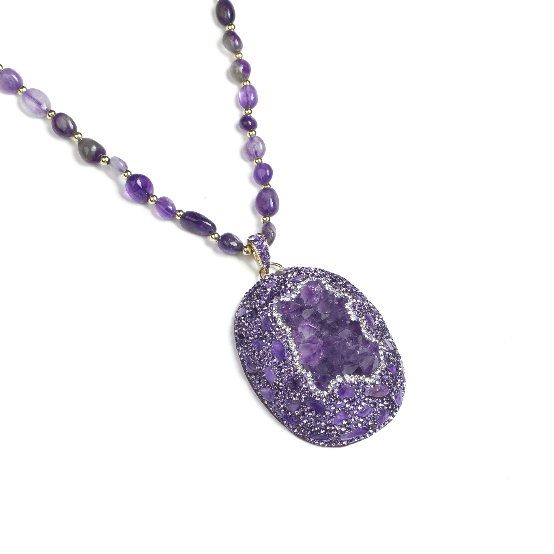 ARTLUMINNA Masterpiece Collection
Twilight Amethyst Necklace 
AL-MC-006