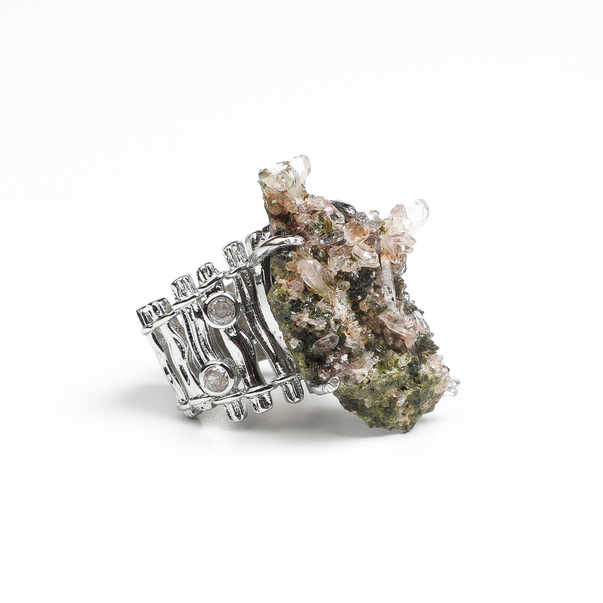 Worldly Wanderlust Collection 
 Verdant Microcosm Ring