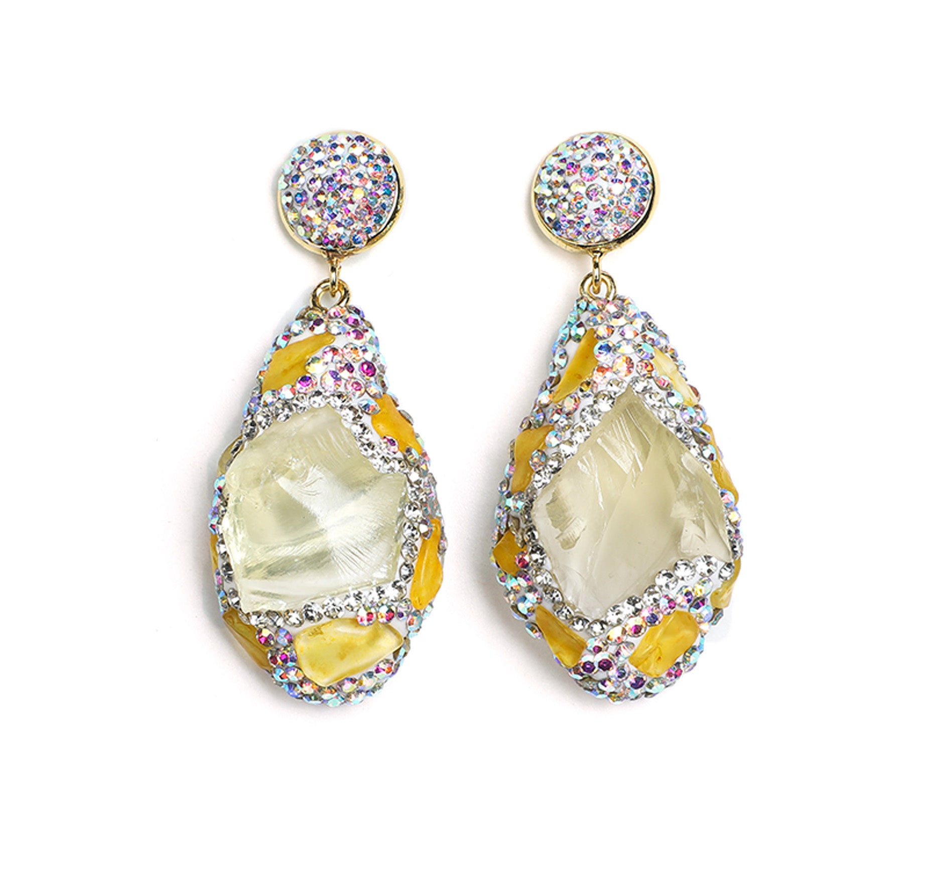 ARTLUMINNA Masterpiece Collection 
Solar Contrast Earrings 
AL-ER-015