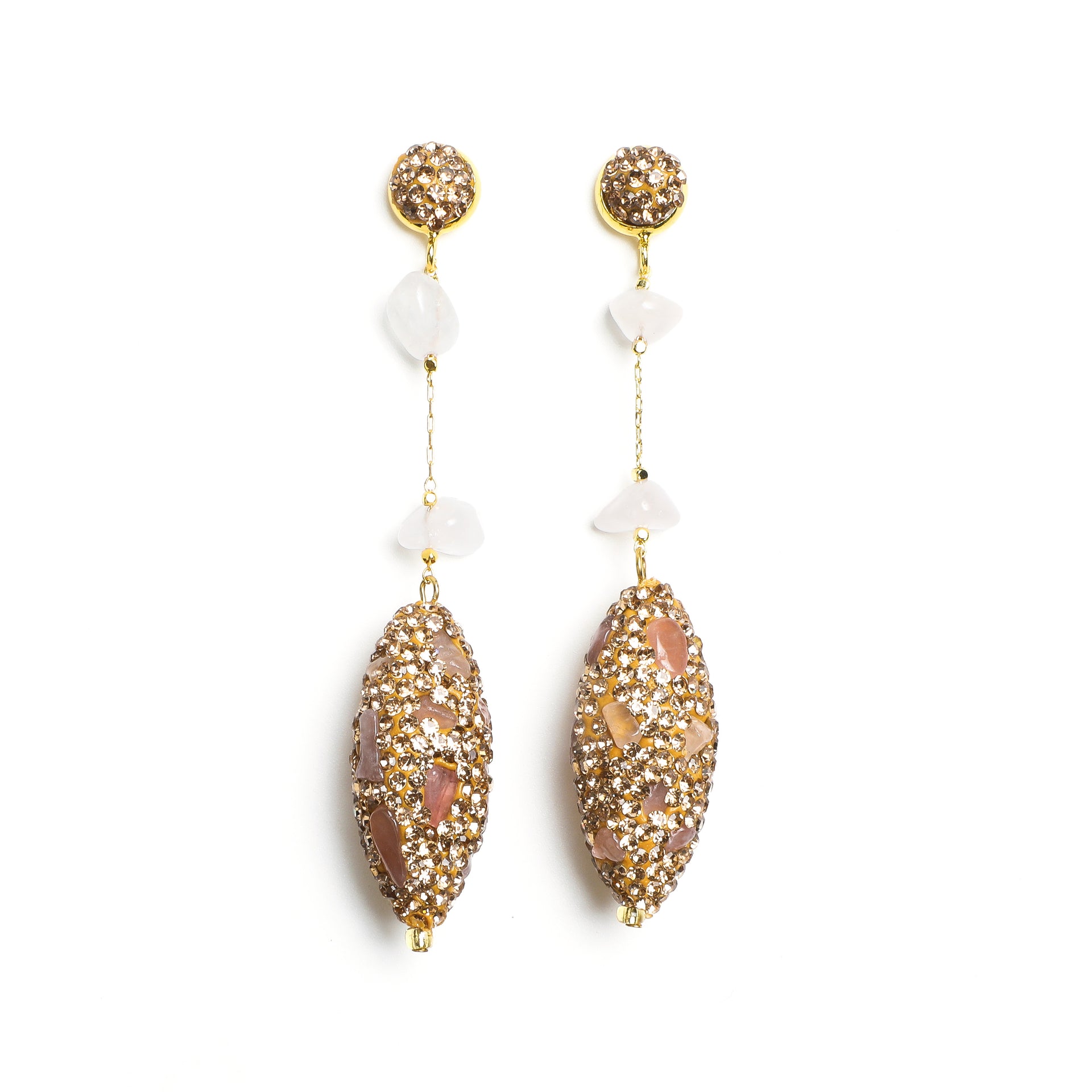 ARTLUMINNA Masterpiece Collection Tempest Whisper Earrings 
AL-ER-005