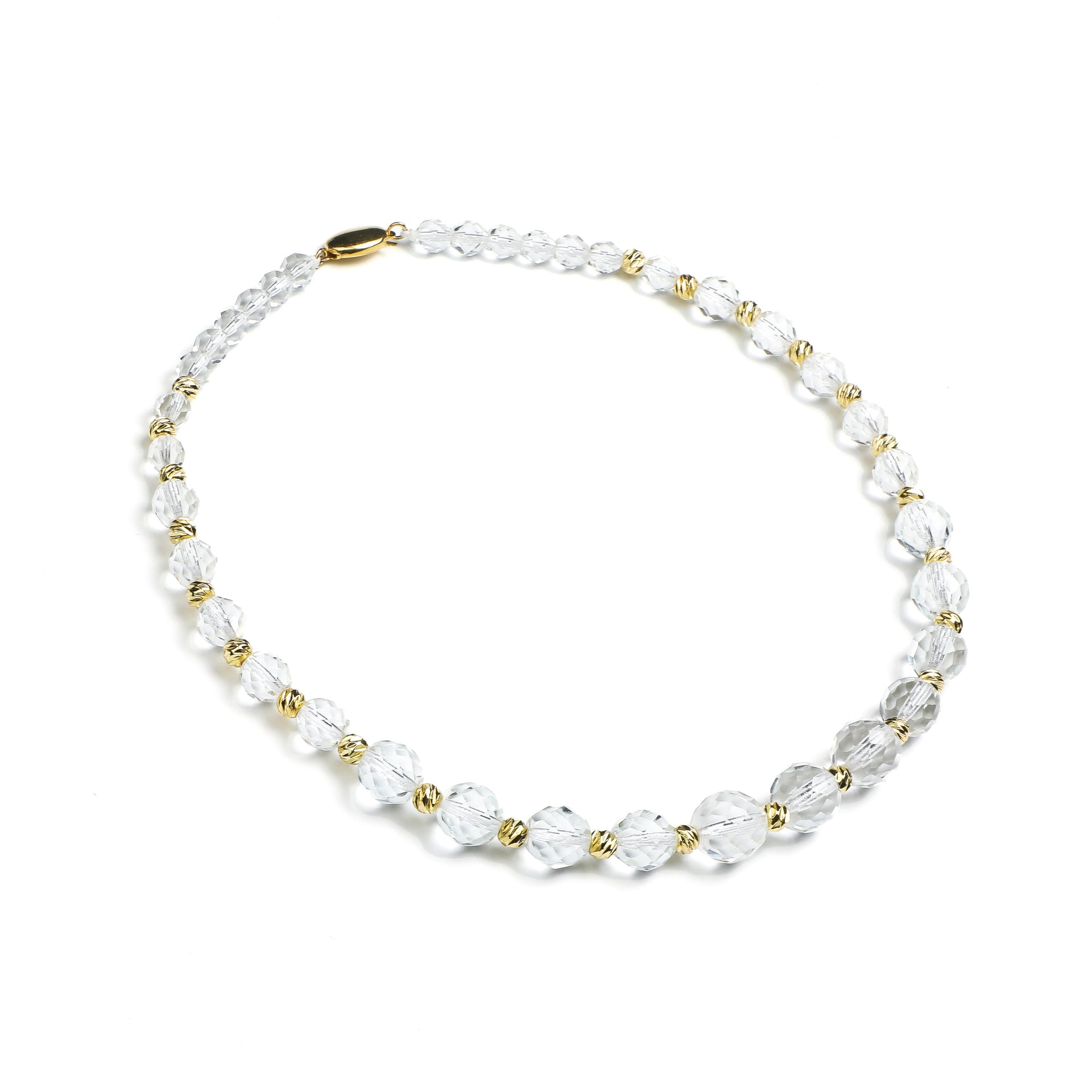 Luminous Revival Collection
Multi-Facet Crystal Necklace