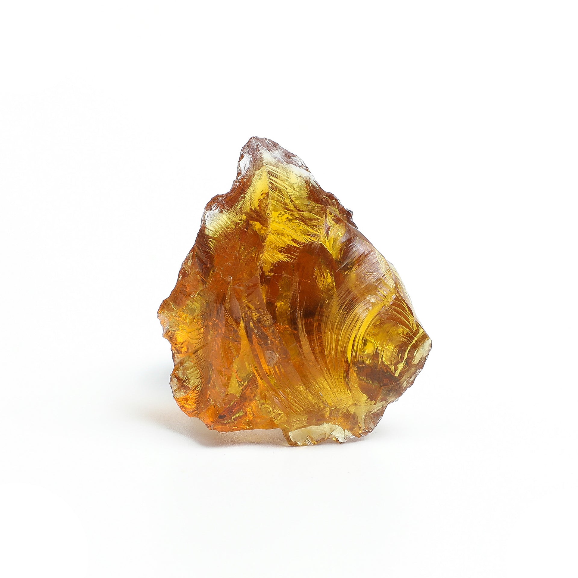 Worldly Wanderlust Collection 
Solar Flame Citrine Ring