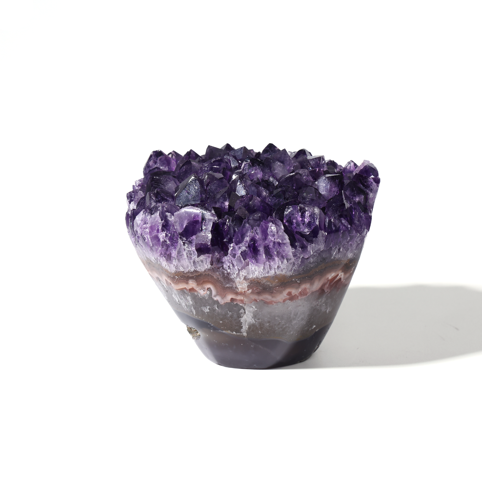 Dark Amethyst Cup-Shaped Cluster