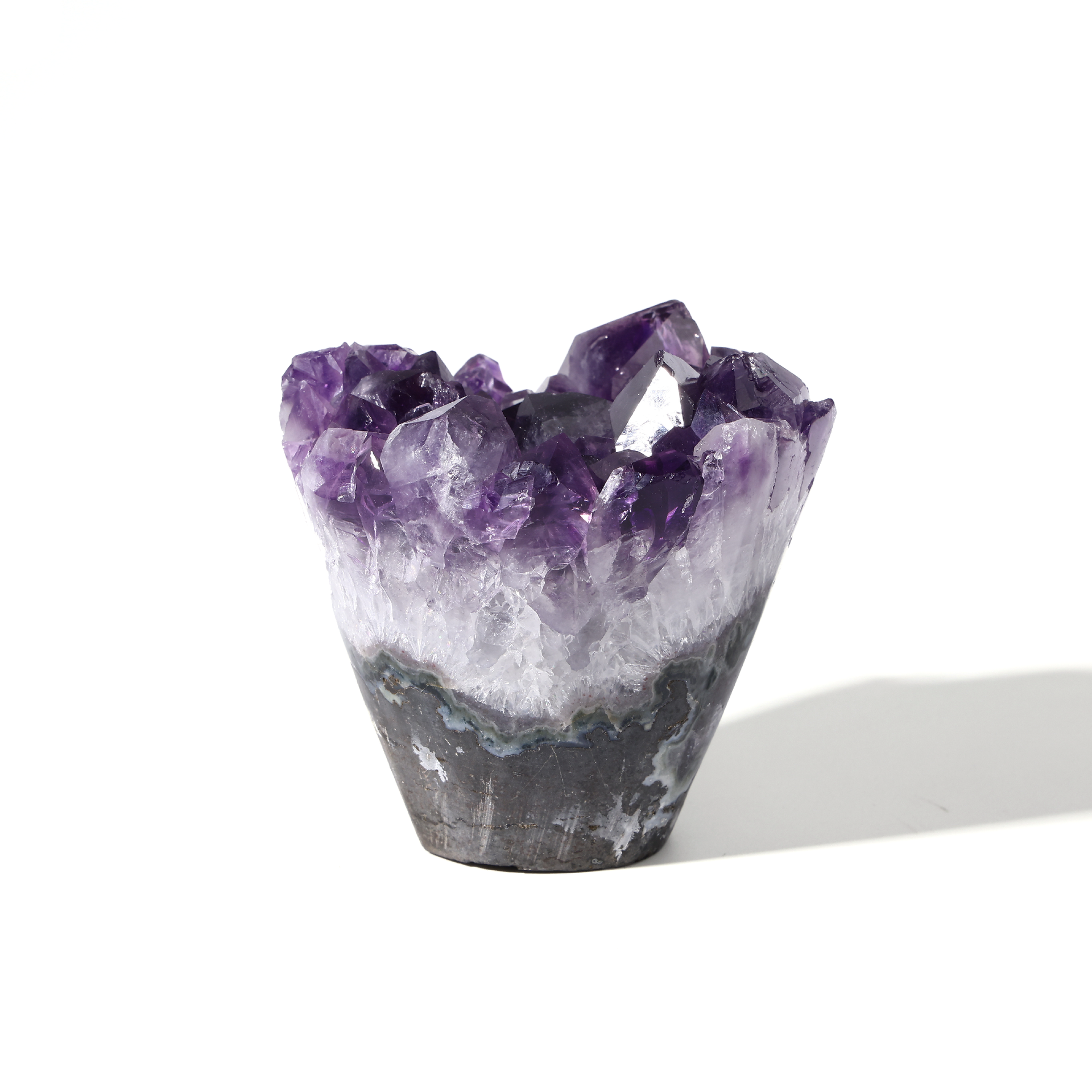 Deep Violet Blossom Crystal