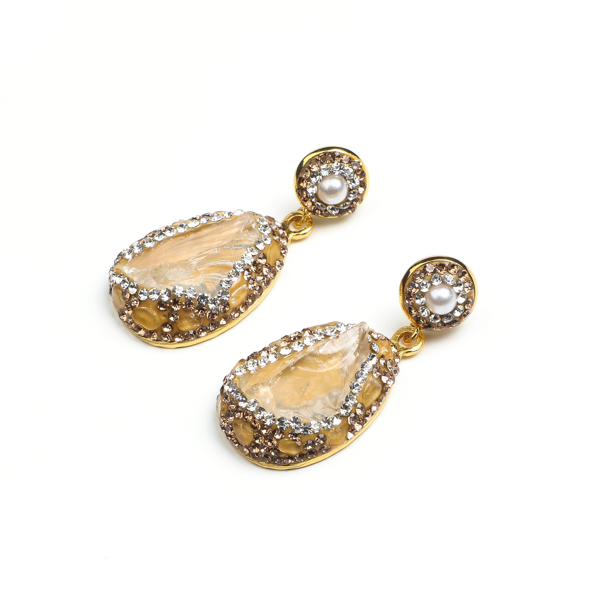 ARTLUMINNA Masterpiece Collection 
Golden Being Earrings 
AL-ER-016